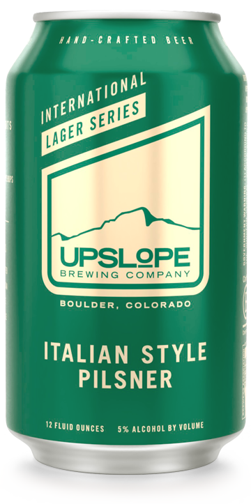 Can image of Upslope Italian Style Pilsner