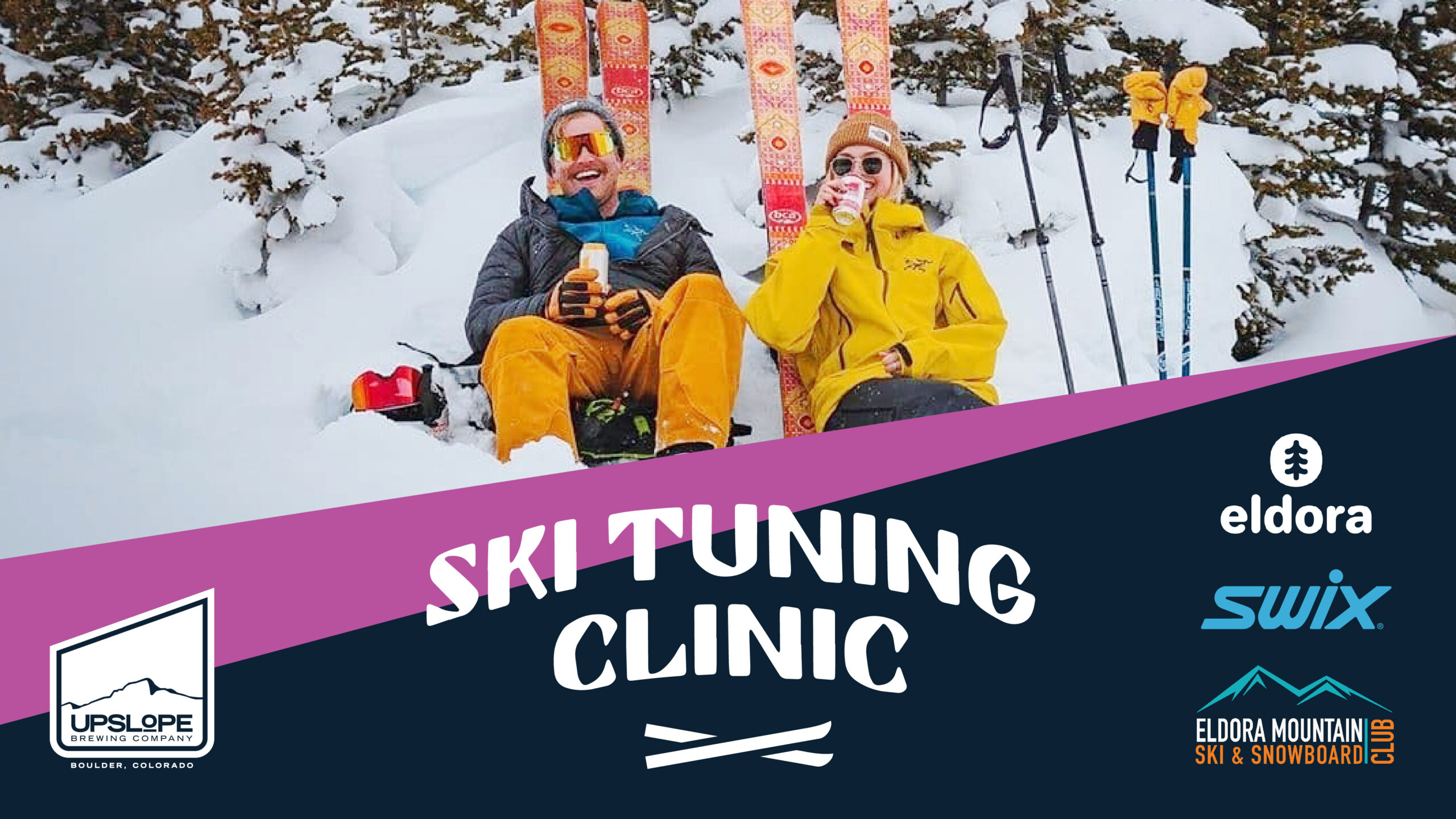 Ski Tunning Clinic with Eldora and Swix Upslopebrewing