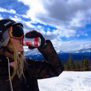 Citra Drinking Ski Pic - @brizlo